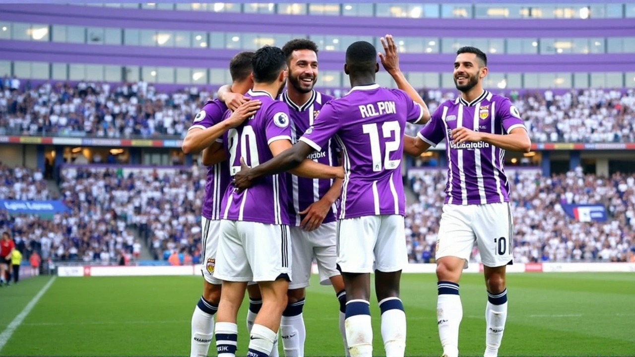 Valladolid Conquista Vitória na Estreia da La Liga 2024/25, com Ronaldo Fenômeno Celebrando