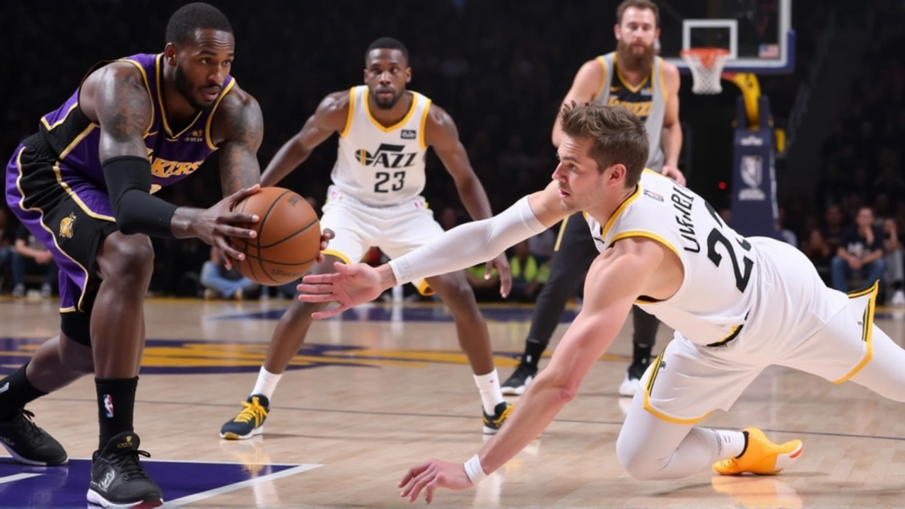 Análise do Duelo: Los Angeles Lakers vs Utah Jazz na NBA